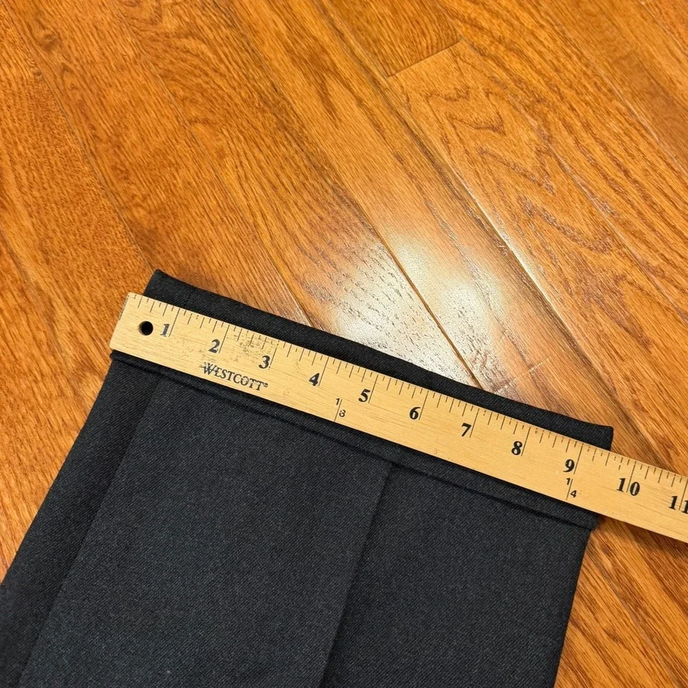 Vintage Paul Stuart Dress Pants Fits Mens 30x28 Gray Wool Pleated Cuffed USA